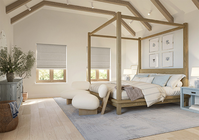 Oleander, Cream - Twist&Fit Roman Blind - Image 7